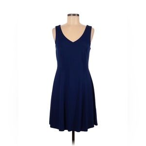 Navy Donna Ricco swing dress L